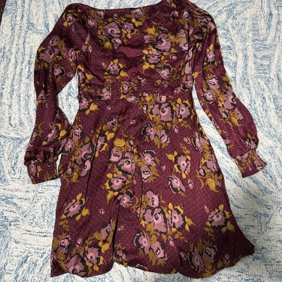 Free People Morning Light Printed Mini Dress 12 - Picture 5 of 7